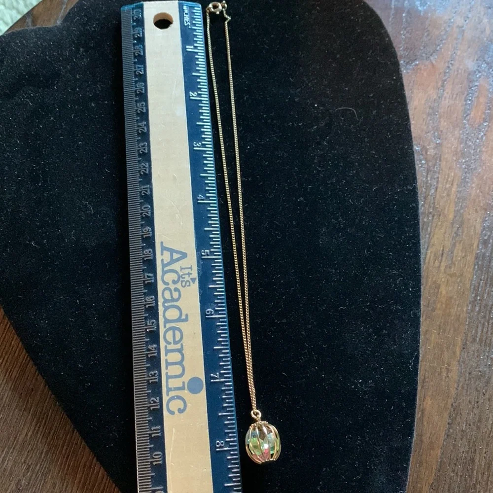 Girl’s necklace with multi-colored stones